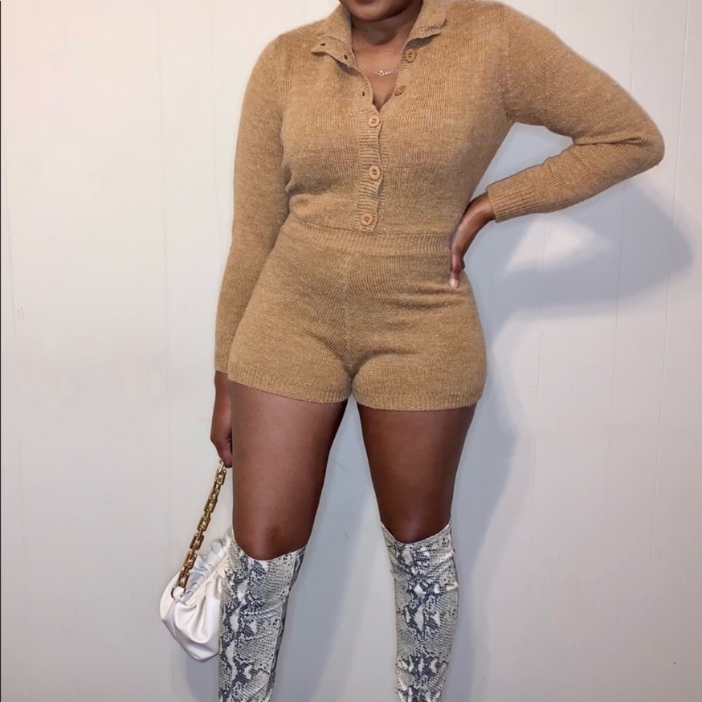 Sweater romper